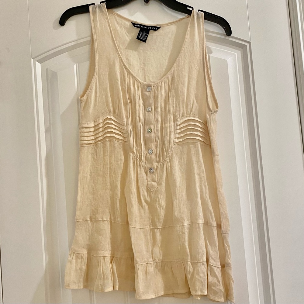 🍦Vanilla Sheer Top🍦